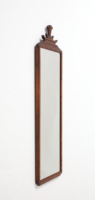 A Swedish Mahogany Mirror Ca 1930 40