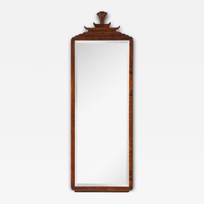 A Swedish Mahogany Mirror Ca 1930 40