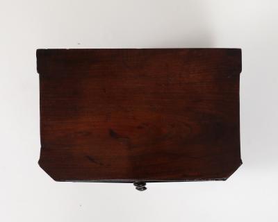 A Swedish Mahogany miniature Chest of Drawers 19th Century