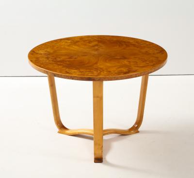 A Swedish Modern Circular Side Table Circa 1930 40