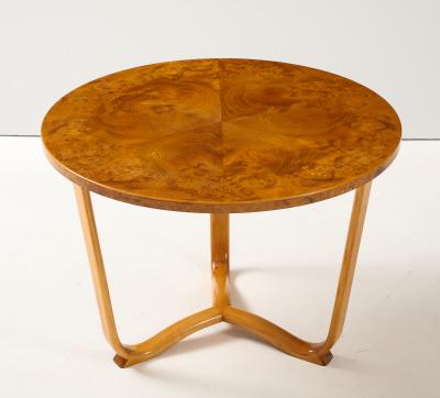 A Swedish Modern Circular Side Table Circa 1930 40