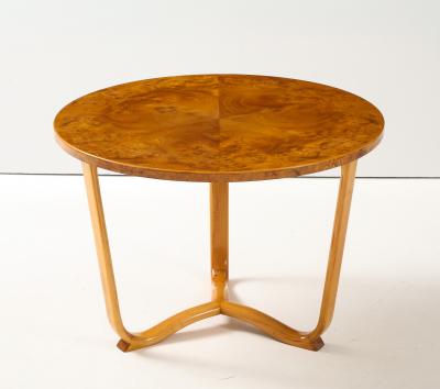 A Swedish Modern Circular Side Table Circa 1930 40