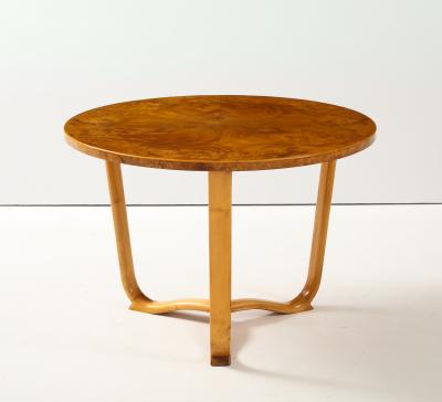 A Swedish Modern Circular Side Table Circa 1930 40