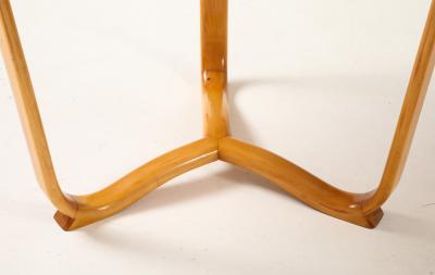 A Swedish Modern Circular Side Table Circa 1930 40