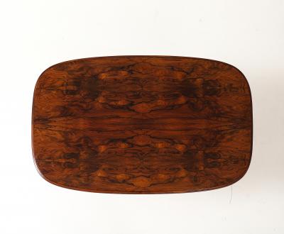A Swedish Modern Rosewood Table Circa 1960s