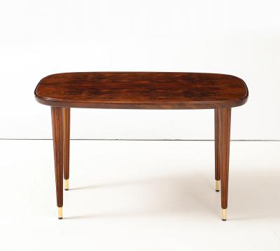 A Swedish Modern Rosewood Table Circa 1960s