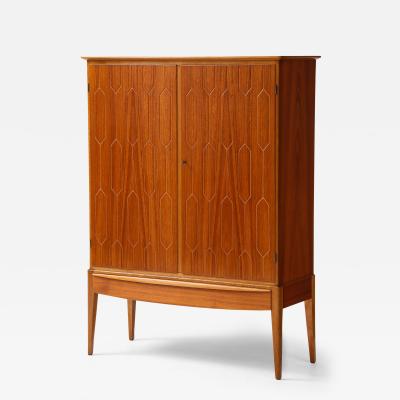 A Swedish Modernist Teak Cabinet Circa 1940 50