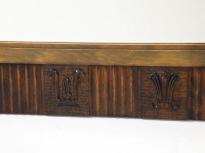 A Swedish Stained Birch Mirror Circa 1930s