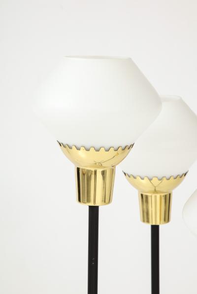 A Swedish Three Branch Floor Lamp Circa 1940s