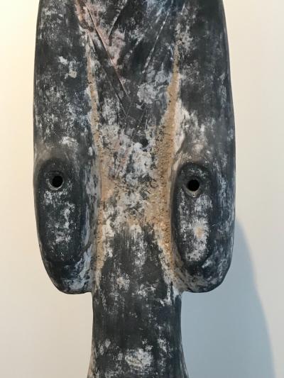 A Tomb Lady In Waiting Figurine Han Dynasty