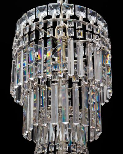 A UNUSUAL WILLIAM IV TENT AND WATERFALL CHANDELIER