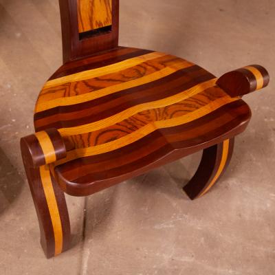 A Unique Pair of Unusual Studio Craft Accent Chairs C 2000 