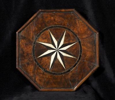 A Very Rare Pair of Walnut William And Mary Torcheres