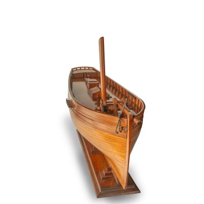 A Victorian shipyard model of a sloop