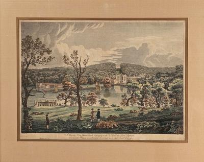 A View in Newstead Park belonging to the Rt Hon the Lord Byron c 1749