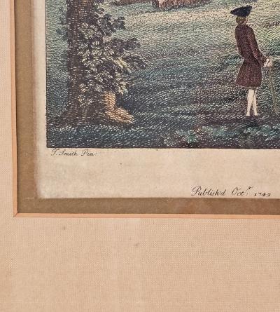 A View in Newstead Park belonging to the Rt Hon the Lord Byron c 1749