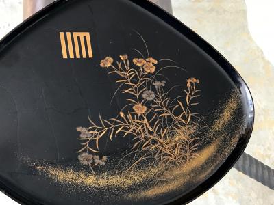 A Vintage Japanese Lacquer Tray