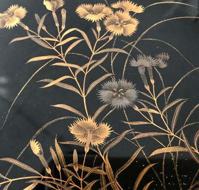 A Vintage Japanese Lacquer Tray