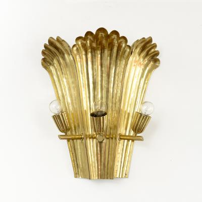 A W Borgh A W BORGH DESIGNED SWEDISH GRACE WALL SCONCES J NK PING 1920S A 
