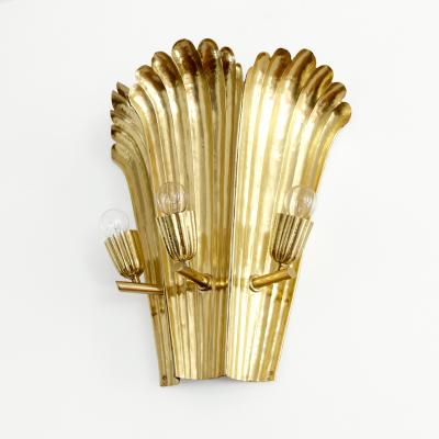 A W Borgh A W BORGH DESIGNED SWEDISH GRACE WALL SCONCES J NK PING 1920S A 