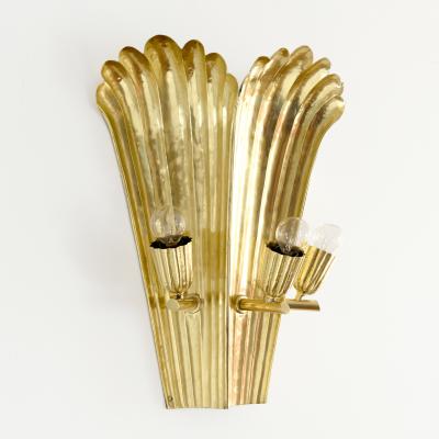 A W Borgh A W BORGH DESIGNED SWEDISH GRACE WALL SCONCES J NK PING 1920S A 