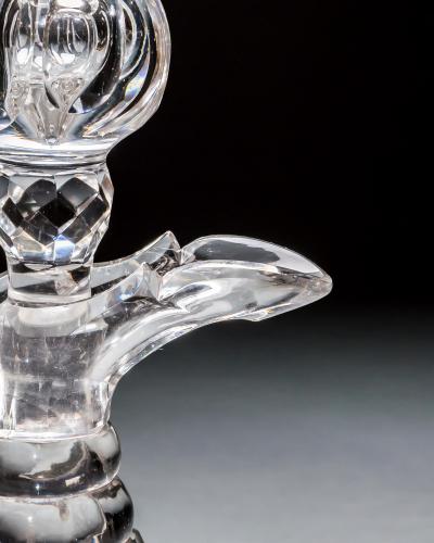 A WILLIAM IV ARMOURIAL CLARET JUG