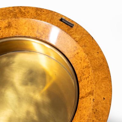 A William IV amboyna and rosewood table jardiniere