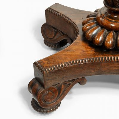 A William IV mahogany teapoy