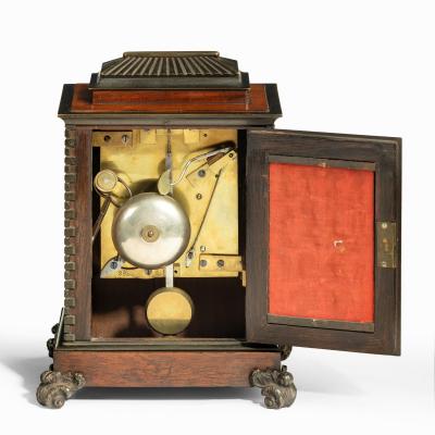 A William IV rosewood and bronze bracket clock by Frodsham 185 Baker
