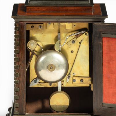 A William IV rosewood and bronze bracket clock by Frodsham 185 Baker