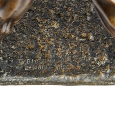 A bronze equestrian portrait of Queen Victoria by Thornycroft