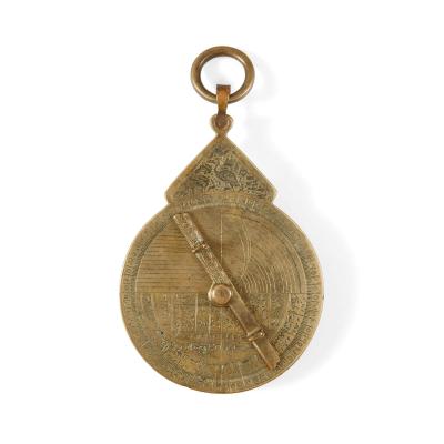 A collection of 18th and 19th century Arabic astrolabes and quadrant
