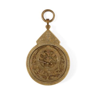 A collection of 18th and 19th century Arabic astrolabes and quadrant