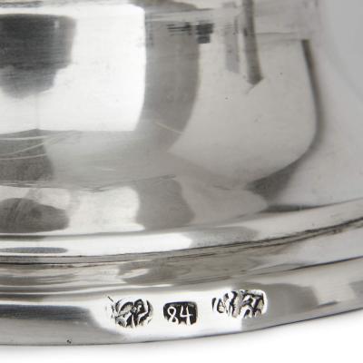 A collection of Persian silverware and tableware