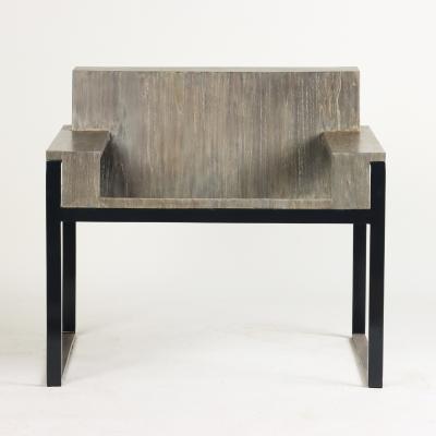 A contemporary Bauhaus inspired armchair 