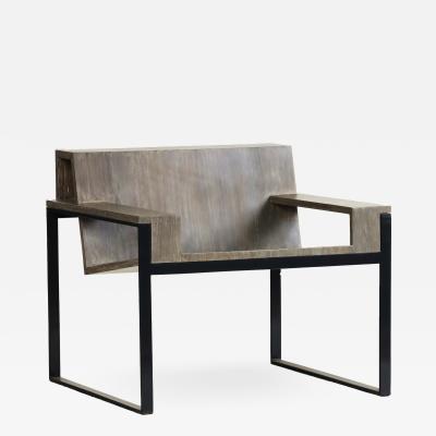 A contemporary Bauhaus inspired armchair 