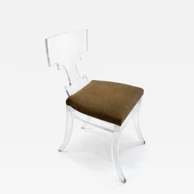 A contemporary Klismos inspired side chair by CHAHAN Design Gallery Paris 