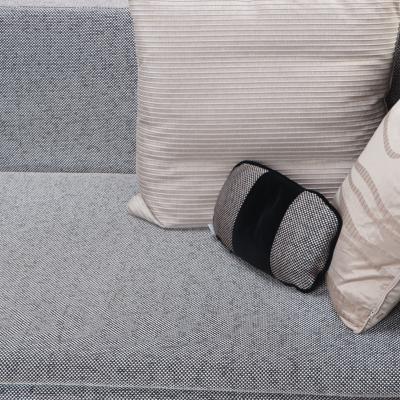 A contemporary oversized sofa