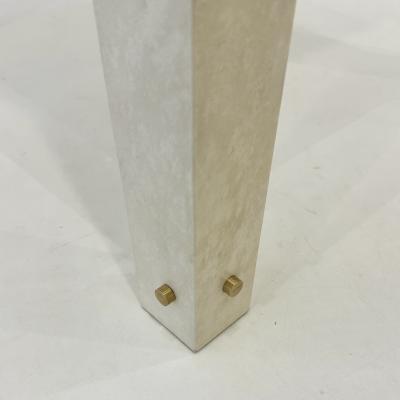 A contemporary pair of side tables in the manner of Jean Michel Frank France 