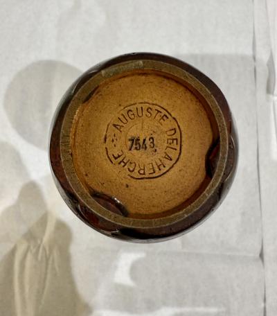 A fine Ceramic small vase by Auguste Delaherche 