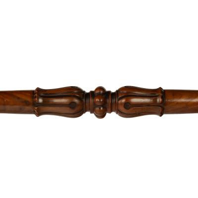 A fine Derbyshire black marble end support specimen table