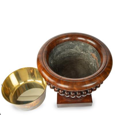 A fine George IV mahogany wine cooler attributed to Gillows