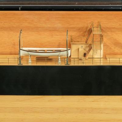 A fine Shipyard half hull model of the NORTHERN LIGHT