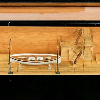 A fine Shipyard half hull model of the NORTHERN LIGHT