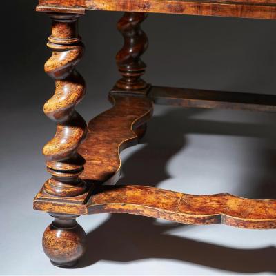 A fine and extremely rare 17th century William and Mary baroque