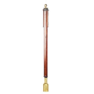 A fine mahogany ship s stick barometer by Dolland Son