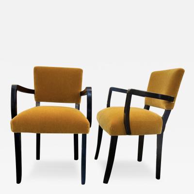 A fine pair French Bridge chairs