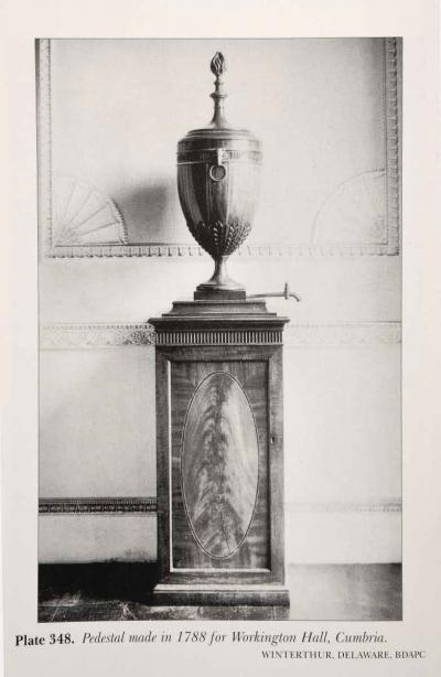 A fine pair of George III mahogany wine cisterns attributed to Gillows