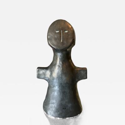 A french 20th century pottery druid 