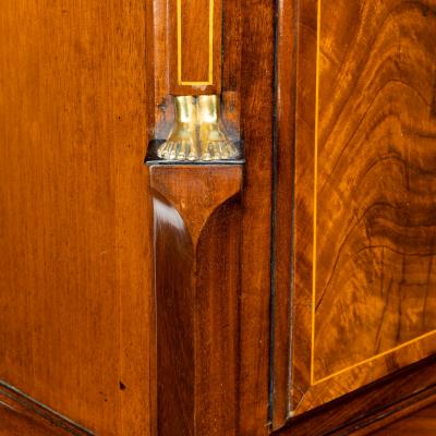 A good quality Regency Egyptian style mahogany longcase clock by John Grant